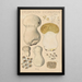Lycoperdon excipuliforme - Hans Baldung — quadro incorniciato alla parete