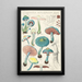 Stropharia aeruginosa Curt - Hans Baldung — quadro incorniciato alla parete