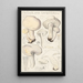 Tricholoma gambosum Gill - Hans Baldung — quadro incorniciato alla parete