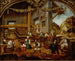Raccolta dell'uva e produzione del vino, settembre di un ciclo di lavori dei mesi - Hans Wertinger — vista dell’opera