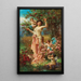 Un'allégorie dell'estate con messaggeri d'amore - Hans Zatzka — quadro incorniciato alla parete