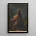 Christ au mont des Oliviers - Hans Zatzka — quadro incorniciato alla parete
