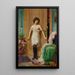 La Tentation - Hans Zatzka — quadro incorniciato alla parete