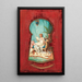Regard par le trou de la serrure - Hans Zatzka — quadro incorniciato alla parete