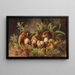 Trèfles porta-bonheur - Hans Zatzka — quadro incorniciato alla parete