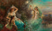 Ninfe all'alba - Hans Zatzka — vista dell’opera