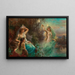 Ninfe all'alba - Hans Zatzka — quadro incorniciato alla parete