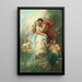 Serment d'amour - Hans Zatzka — quadro incorniciato alla parete