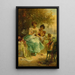 La lettre d'amore - Hans Zatzka — quadro incorniciato alla parete