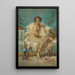 L'Odalisque - Hans Zatzka — quadro incorniciato alla parete