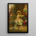 Pensando a lui - Hans Zatzka — quadro incorniciato alla parete