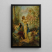 Vénus avec putti et serviteurs - Hans Zatzka — quadro incorniciato alla parete