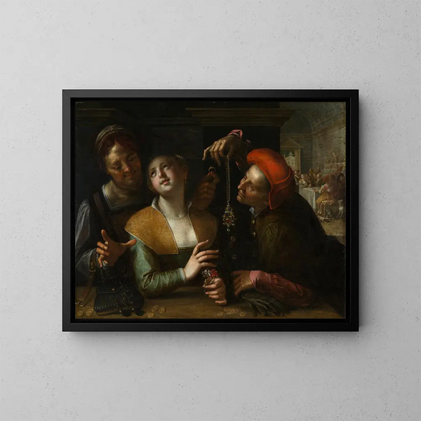 Scène de coupole - Hans von Aachen — quadro incorniciato alla parete