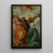 L'Ascensione di Cristo - Hans von Kulmbach — quadro incorniciato alla parete