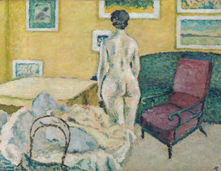 Harald Giersing - Interior with Standing Nude.webp