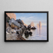 Scène côtière a Capri - Harald Jerichau — quadro incorniciato alla parete