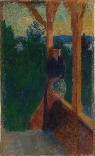 Harald Sohlberg - On the Veranda.webp