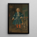 Portrait de Diederik van Hemert Seigneur de Babyloninbroek à l'âge de six ans - Harmanus Serin — quadro incorniciato alla parete