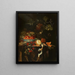 Nature morte aux fruits et un bol en porcelaine chinoise avec des fraises - Harmen Loeding — quadro incorniciato alla parete