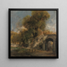 Harnham Gate Salisbury - John Constable — quadro incorniciato alla parete