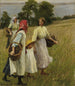 La raccolta delle more - Harold Harvey — vista dell’opera