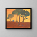 Alberi - Harold Lloyd Neal — quadro incorniciato alla parete