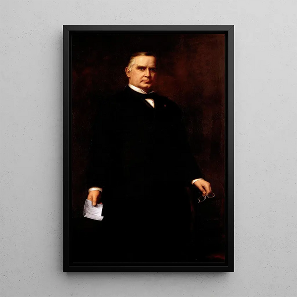 William McKinley - Harriet Anderson Stubbs Murphy — quadro incorniciato alla parete