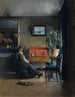Interno blu - Harriet Backer — vista dell’opera