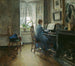 Chez moi - Harriet Backer — vista dell’opera