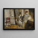 Interno musicale di Parigi - Harriet Backer — quadro incorniciato alla parete