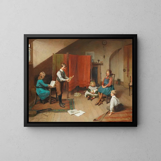 La performance - Harry Brooker — quadro incorniciato alla parete