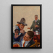 Braquage de banque - Harry T Fisk — quadro incorniciato alla parete