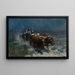 Colons della prateria che tornano a casa - Harvey T. Dunn — quadro incorniciato alla parete