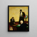 L'uomo mascherato - Harvey T. Dunn — quadro incorniciato alla parete