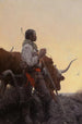 Il contadino - Harvey T. Dunn — vista dell’opera