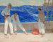 Il passeggero clandestino - Harvey T. Dunn — vista dell’opera