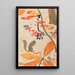 Illustrazioni di libri - Hashiguchi Goyō — quadro incorniciato alla parete