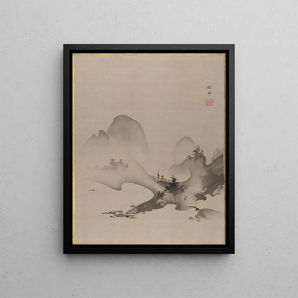 Hashimoto Gah - Lake and Mountains.webp