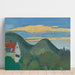 Riproduzione del dipinto Haus in Waldlandschaft - Karl Wiener