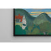 Riproduzione del dipinto Haus in Waldlandschaft - Karl Wiener
