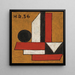 Forme Costruttiviste - Hector Ragni — quadro incorniciato alla parete