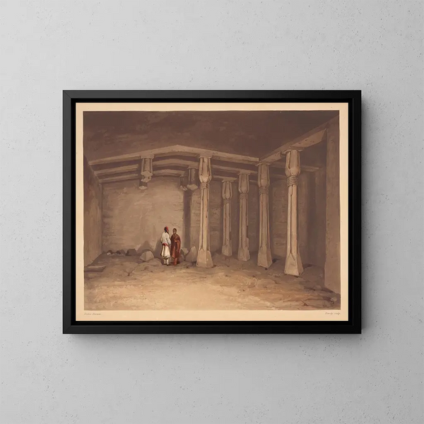 Beni Hassan - Hector Horeau — quadro incorniciato alla parete