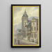 Vieilles maisons et une tour - Hector von Günderrode — quadro incorniciato alla parete