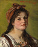 Ritratto di una ragazza - Hedwig Mechle-Grossmann — vista dell’opera