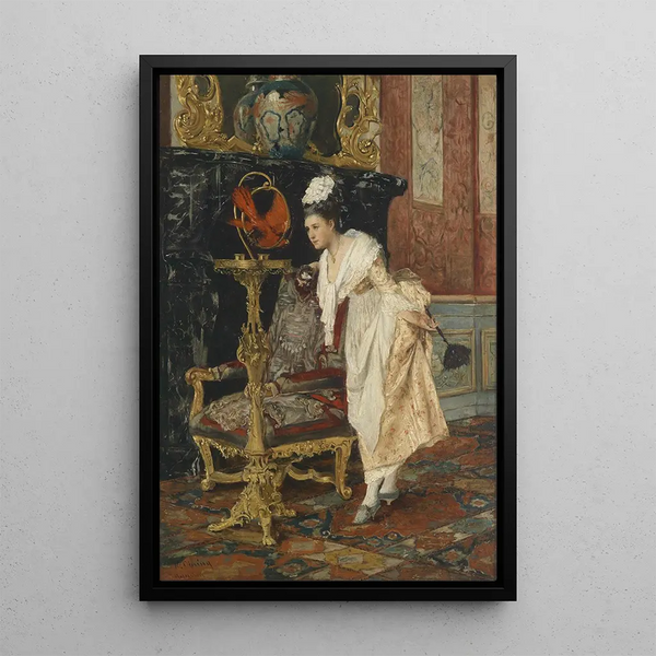 Le Perroquet - Hedwig Oehring — quadro incorniciato alla parete