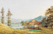 Vista del Tegernsee con il Grande Ombrello - Heinrich Adam — vista dell’opera