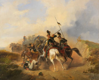 Scène de chute - Heinrich Ambros Eckert — vista dell’opera