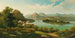 Ville sur le Rhin II - Heinrich Eduard Heyn — vista dell’opera