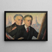 Mio nonno e io - Heinrich Eduard Linde-Walther — quadro incorniciato alla parete