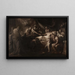La Mort de Germanicus - Heinrich Friedrich Füger — quadro incorniciato alla parete